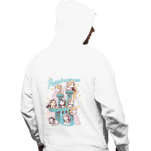 Shirts Zippered Hoodies, Unisex / Small / White Purrincesses