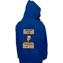 Load image into Gallery viewer, Secret_Shirts Pullover Hoodies, Unisex / Small / Royal Blue Sarcasm Stand
