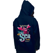 Load image into Gallery viewer, Daily_Deal_Shirts Pullover Hoodies, Unisex / Small / Navy Under The Sea Tour
