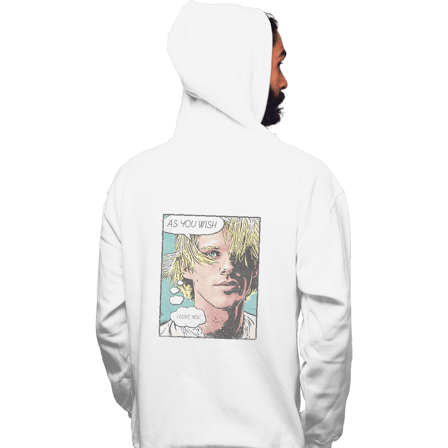 Shirts Pullover Hoodies, Unisex / Small / White As You Wish