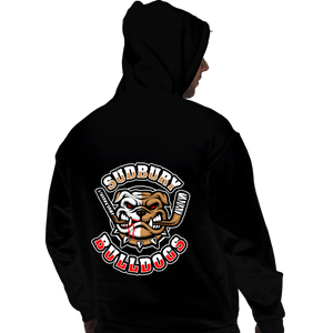 Daily_Deal_Shirts Pullover Hoodies, Unisex / Small / Black Bulldogs