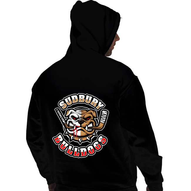 Daily_Deal_Shirts Pullover Hoodies, Unisex / Small / Black Bulldogs