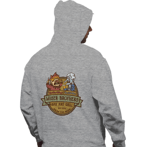 Secret_Shirts Pullover Hoodies, Unisex / Small / Sports Grey Miser Bros.