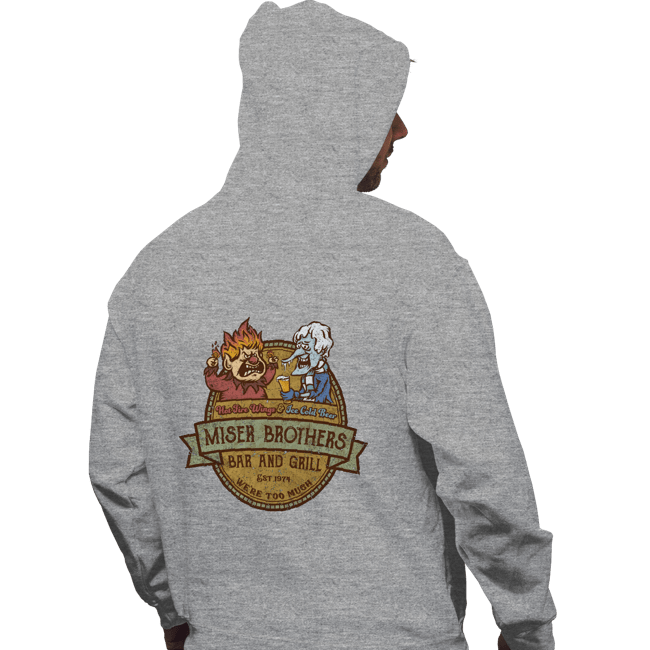 Secret_Shirts Pullover Hoodies, Unisex / Small / Sports Grey Miser Bros.