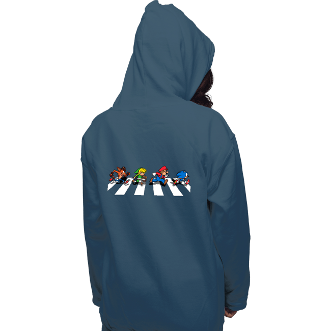 Secret_Shirts Pullover Hoodies, Unisex / Small / Indigo Blue The Pixels