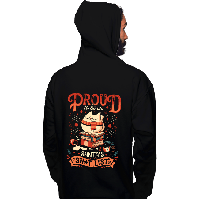 Daily_Deal_Shirts Pullover Hoodies, Unisex / Small / Black Proud Naughty Cat