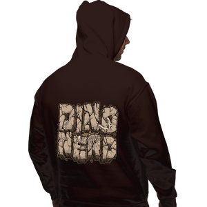 Shirts Pullover Hoodies, Unisex / Small / Dark Chocolate Dino Nerd