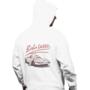 Shirts Pullover Hoodies, Unisex / Small / White Boba Vette