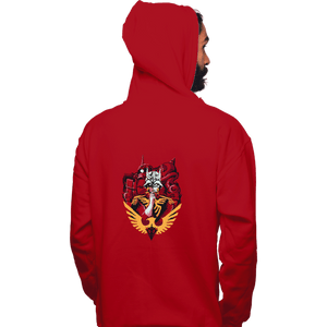 Secret_Shirts Pullover Hoodies, Unisex / Small / Red Red Comet