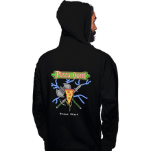 Load image into Gallery viewer, Shirts Pullover Hoodies, Unisex / Small / Black PIzza Quest
