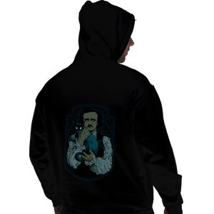 Shirts Pullover Hoodies, Unisex / Small / Black Poe And The Black Cat