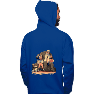 Daily_Deal_Shirts Pullover Hoodies, Unisex / Small / Royal Blue Family Lunch