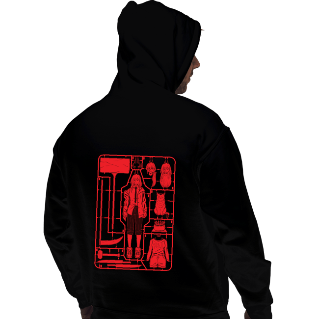 Daily_Deal_Shirts Pullover Hoodies, Unisex / Small / Black Power Model Sprue