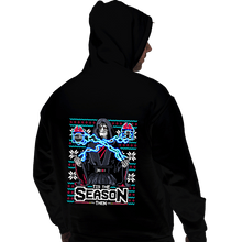 Load image into Gallery viewer, Daily_Deal_Shirts Pullover Hoodies, Unisex / Small / Black Tis The Season Then
