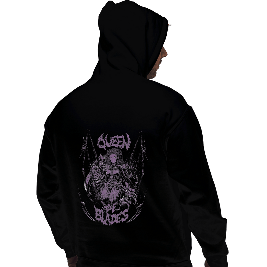 Shirts Zippered Hoodies, Unisex / Small / Black Queen Of Blades