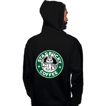 Load image into Gallery viewer, Shirts Pullover Hoodies, Unisex / Small / Black Starbucky Coffee
