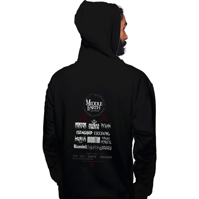 Shirts Pullover Hoodies, Unisex / Small / Black Middle Earth Festival