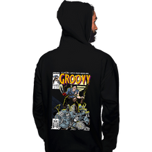 Load image into Gallery viewer, Secret_Shirts Pullover Hoodies, Unisex / Small / Black Groovy Comics
