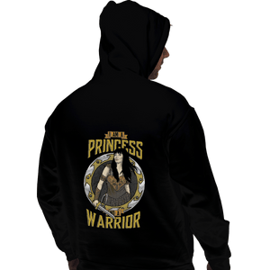 Shirts Pullover Hoodies, Unisex / Small / Black Princess and a Warrior
