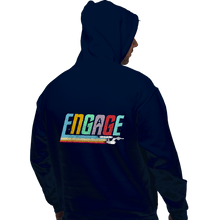 Load image into Gallery viewer, Daily_Deal_Shirts Pullover Hoodies, Unisex / Small / Navy Captain&#39;s Command

