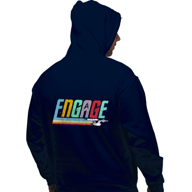 Daily_Deal_Shirts Pullover Hoodies, Unisex / Small / Navy Captain's Command