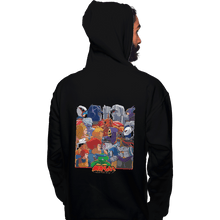 Load image into Gallery viewer, Shirts Zippered Hoodies, Unisex / Small / Black Good Vs. Evil
