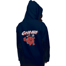 Load image into Gallery viewer, Shirts Pullover Hoodies, Unisex / Small / Navy Crit-Hit
