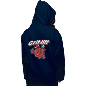 Shirts Pullover Hoodies, Unisex / Small / Navy Crit-Hit