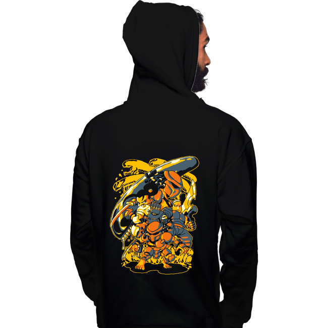 Shirts Pullover Hoodies, Unisex / Small / Black Alien vs. Predator Arcade Heroes