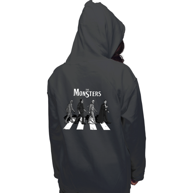 Daily_Deal_Shirts Pullover Hoodies, Unisex / Small / Charcoal The Monsters