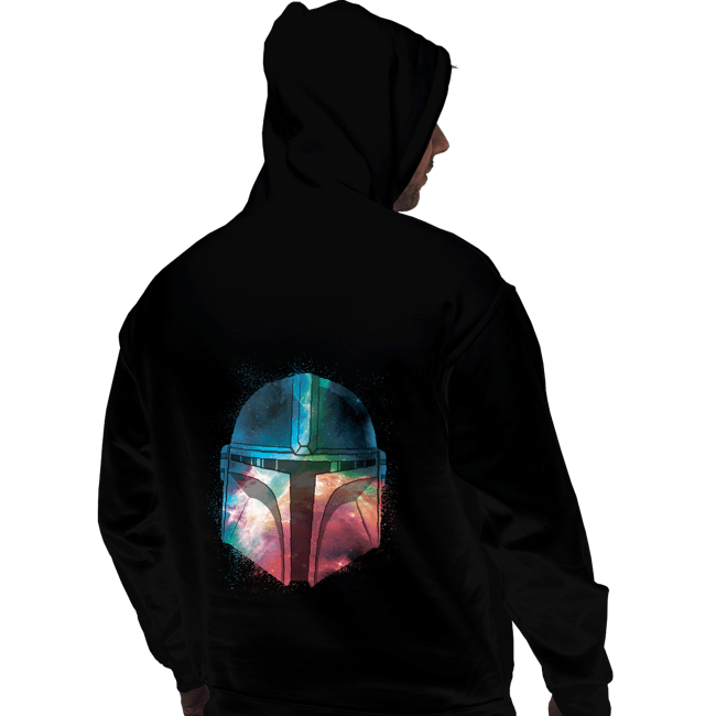 Daily_Deal_Shirts Pullover Hoodies, Unisex / Small / Black Galactic Mandalorian