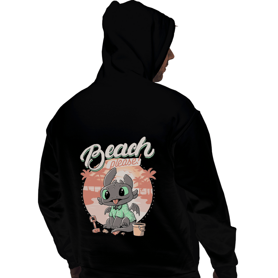 Shirts Zippered Hoodies, Unisex / Small / Black Summer Dragon