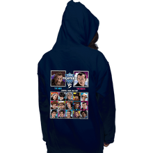 Load image into Gallery viewer, Daily_Deal_Shirts Pullover Hoodies, Unisex / Small / Navy Time Fighters War vs 9th
