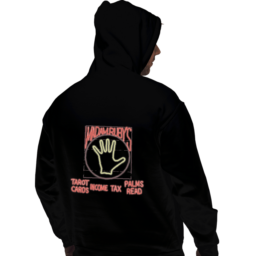 Shirts Pullover Hoodies, Unisex / Small / Black Madam Ruby's