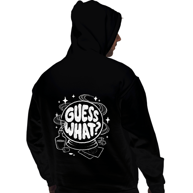 Daily_Deal_Shirts Pullover Hoodies, Unisex / Small / Black Crystal Ball