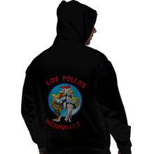 Load image into Gallery viewer, Shirts Pullover Hoodies, Unisex / Small / Black Los Pollos Hermanos
