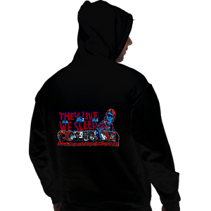 Daily_Deal_Shirts Pullover Hoodies, Unisex / Small / Black Consume LA