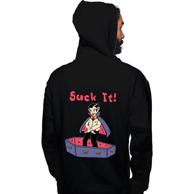 Daily_Deal_Shirts Pullover Hoodies, Unisex / Small / Black Suck It!