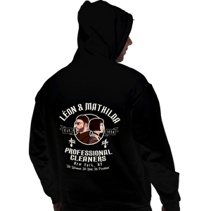 Secret_Shirts Pullover Hoodies, Unisex / Small / Black Cleaning Service