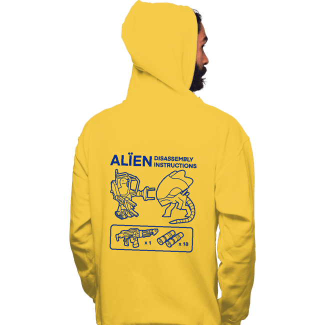 Secret_Shirts Pullover Hoodies, Unisex / Small / Gold Alien Guide