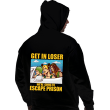 Load image into Gallery viewer, Daily_Deal_Shirts Pullover Hoodies, Unisex / Small / Black Prison Escape
