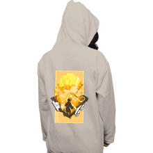 Load image into Gallery viewer, Shirts Pullover Hoodies, Unisex / Small / Sand Thunder Breathing
