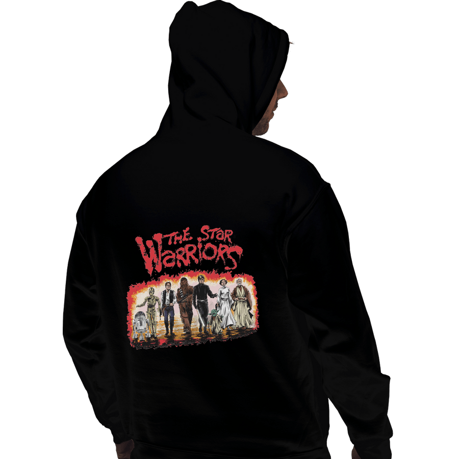 Shirts Pullover Hoodies, Unisex / Small / Black Star Warriors