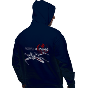 Shirts Pullover Hoodies, Unisex / Small / Navy T-65 X-Wing
