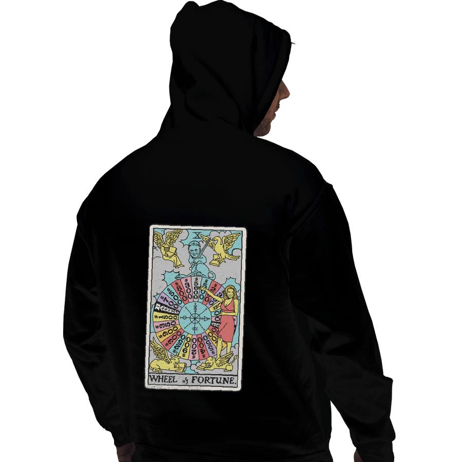Shirts Pullover Hoodies, Unisex / Small / Black Wheel of Fortune