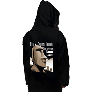 Daily_Deal_Shirts Pullover Hoodies, Unisex / Small / Black Hey Dum Dum