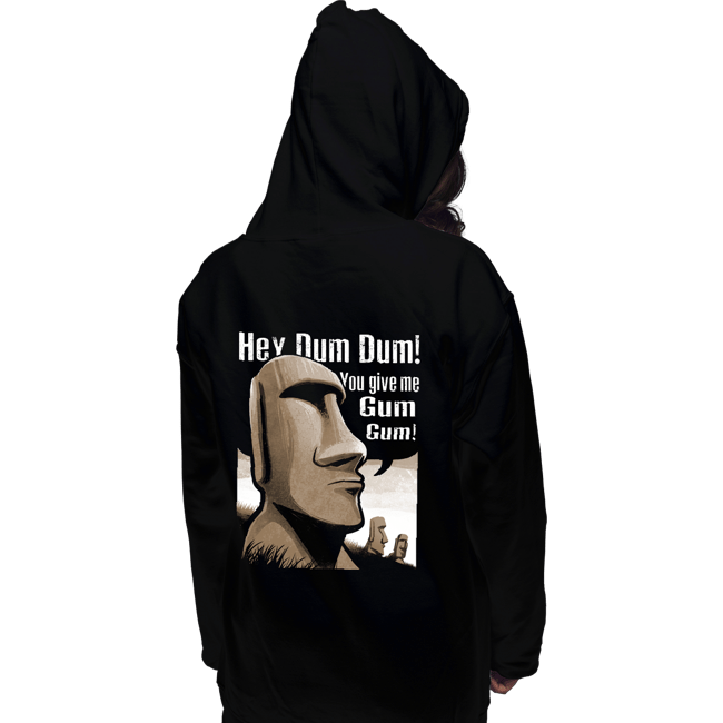 Daily_Deal_Shirts Pullover Hoodies, Unisex / Small / Black Hey Dum Dum