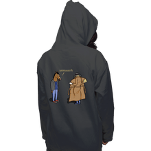 Load image into Gallery viewer, Shirts Pullover Hoodies, Unisex / Small / Charcoal Trench Coat
