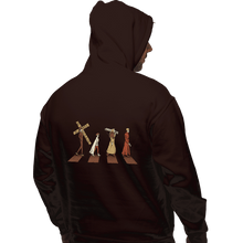 Load image into Gallery viewer, Shirts Pullover Hoodies, Unisex / Small / Dark Chocolate Stampede
