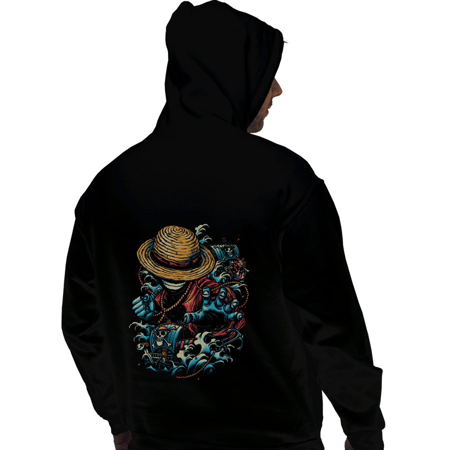 Shirts Pullover Hoodies, Unisex / Small / Black Colorful Pirate
